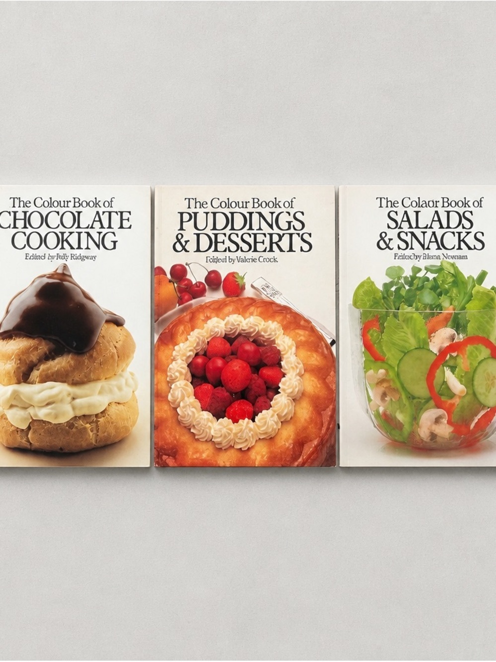 1979-81 Vintage The Colour Book of Cookbooks